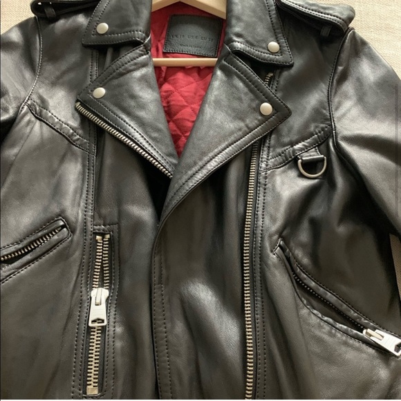 Gidley Biker jacket by All Saints - Picture 2 of 4